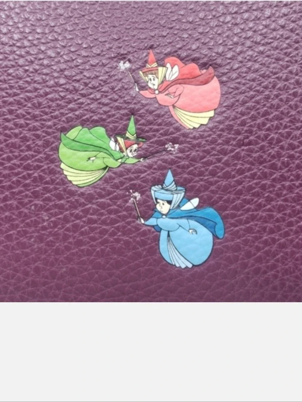 Coach x Disney Long Zip Around Wallet Once Upon A Dream Wrist Strap